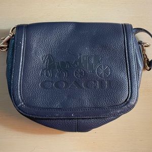 Blue Coach Purse